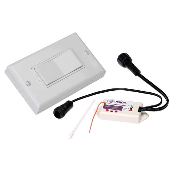 2-way Wireless Light Switch and Receiver Kit Remote Control Lighting  Fixture