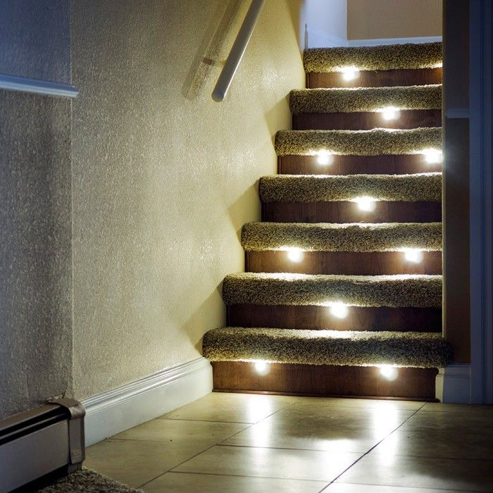Recessed Stair Dek Dot™ Lights Indoor/Outdoor Deck Step Lights