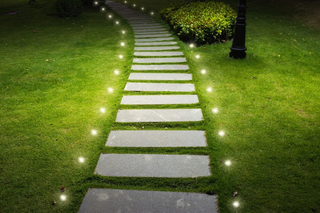 LED Yard Lights - EZ Yard Dots for Pathways, Grass & More