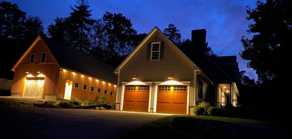 house soffit lighting